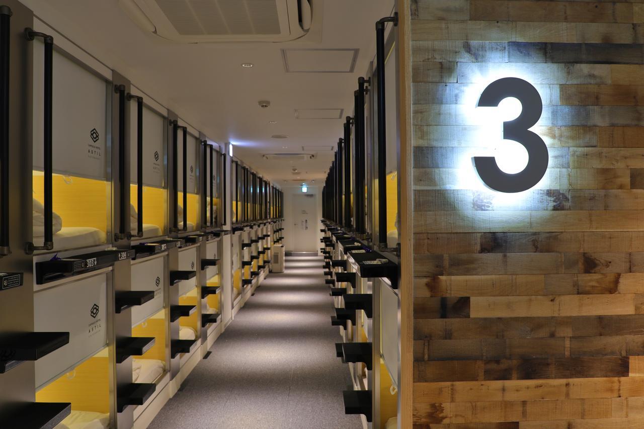 Capsule Hotel Astil Dotonbori Ōsaka Eksteriør bilde